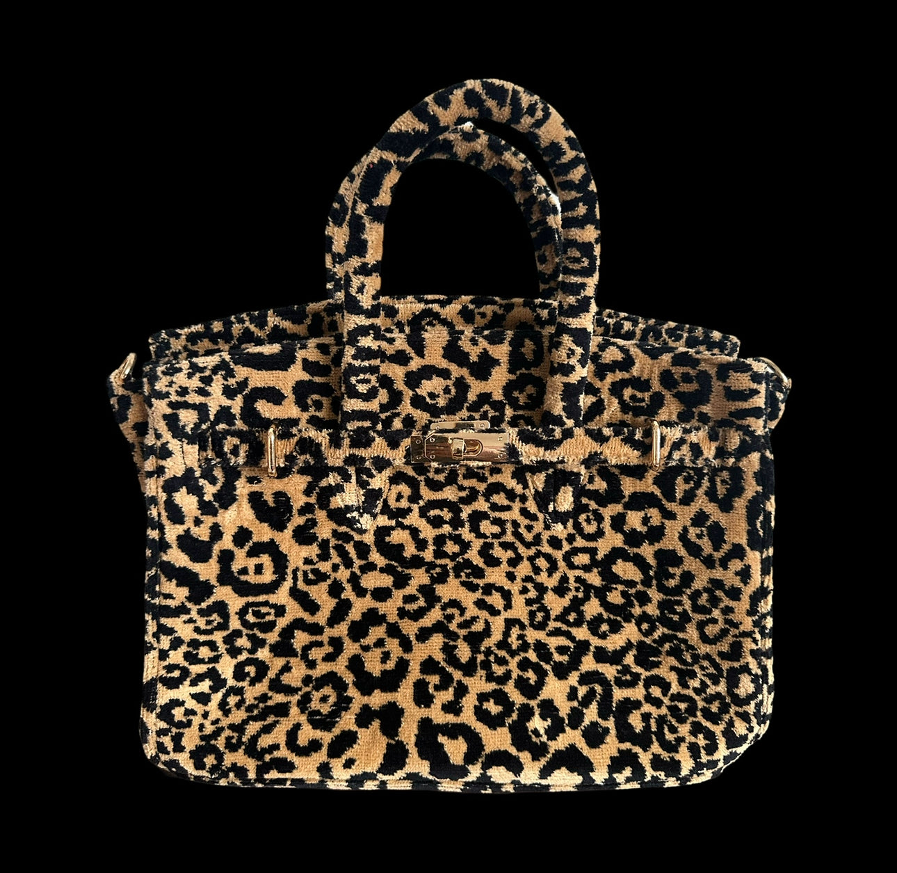 (A limited edition) Terry bag Leopard