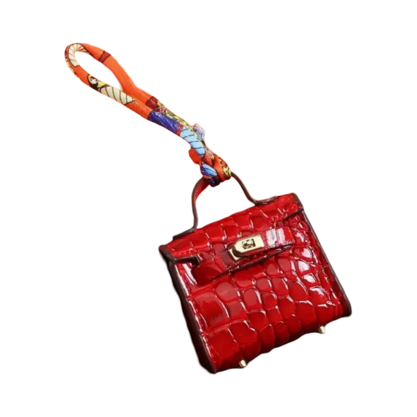 Bag Charm Croc