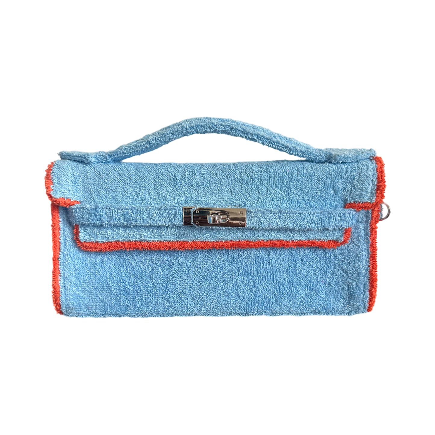 Terry Clutch Babyblue