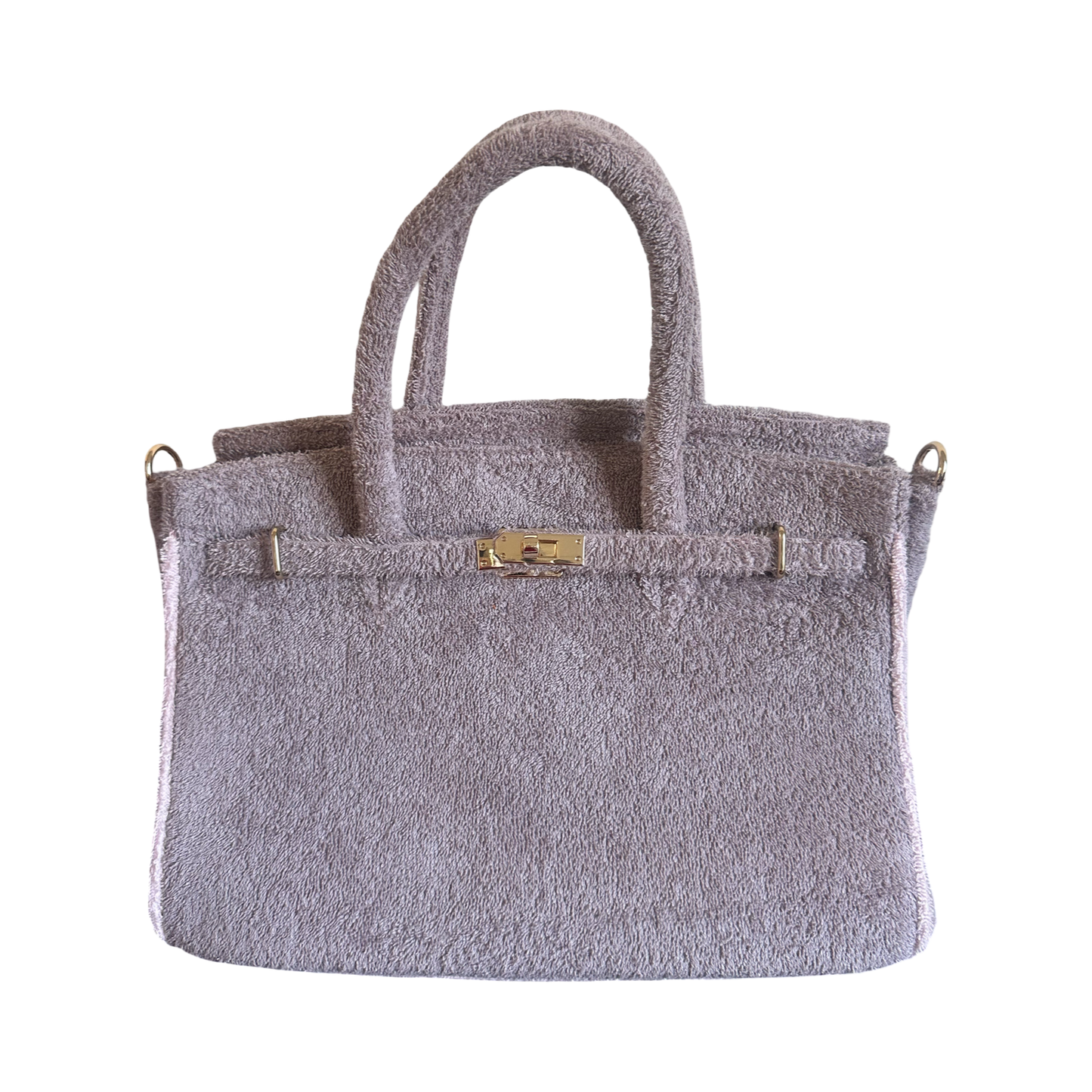 Terry bag dusty pink/soft pink