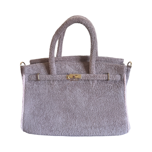 Terry bag dusty pink/soft pink