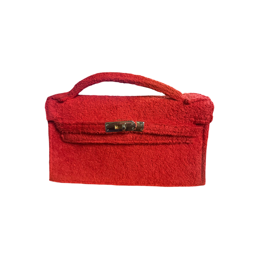 Terry clutch red